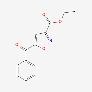 Ethyl 5-(phenylcarbonyl)isoxazole-3-carboxylate