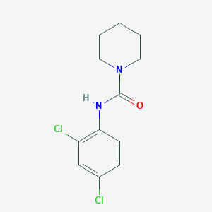 molecular formula C12H14Cl2N2O B2391030 1-(N-(2,4-Dichlorophenyl)carbamoyl)piperidine CAS No. 38045-00-0