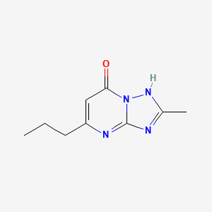 molecular formula C9H12N4O B2391036 2-methyl-5-propyl[1,2,4]triazolo[1,5-a]pyrimidin-7(4H)-one CAS No. 774560-69-9
