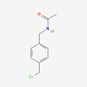 molecular formula C10H12ClNO B2391097 N-(4-chloromethylphenylmethyl)acetamide CAS No. 223512-41-2