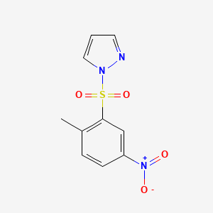 1-(2-methyl-5-nitrobenzenesulfonyl)-1H-pyrazole