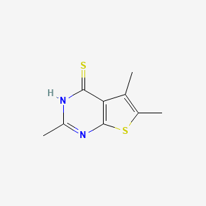 Trimethylthieno[2,3-d]pyrimidine-4-thiol