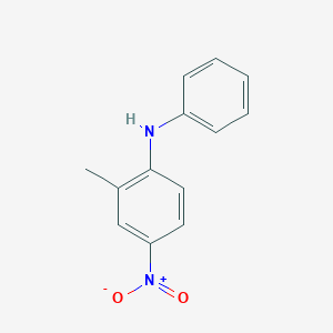 molecular formula C13H12N2O2 B2391265 2-methyl-4-nitro-N-phenylaniline CAS No. 16588-31-1