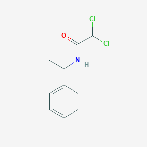 2,2-dichloro-N-(1-phenylethyl)acetamide