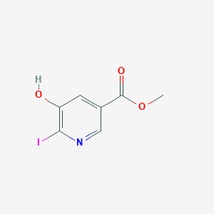 Methyl 5-hydroxy-6-iodopyridine-3-carboxylate