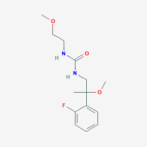 1-(2-(2-Fluorophenyl)-2-methoxypropyl)-3-(2-methoxyethyl)urea