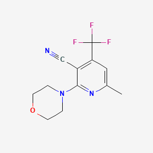 6-Methyl-2-morpholino-4-(trifluoromethyl)nicotinonitrile
