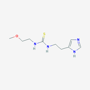 1-[2-(1H-Imidazol-5-yl)ethyl]-3-(2-methoxyethyl)thiourea