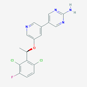 molecular formula C17H13Cl2FN4O B2391551 Ship2-IN-1 CAS No. 2252247-80-4