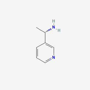 molecular formula C7H10N2 B2391624 (S)-1-(Pyridin-3-yl)ethanamine CAS No. 137642-06-9; 27854-93-9