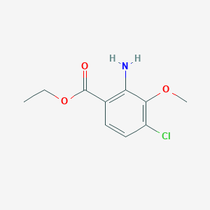 Ethyl 2-amino-4-chloro-3-methoxybenzoate