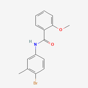 N-(4-bromo-3-methylphenyl)-2-methoxybenzamide