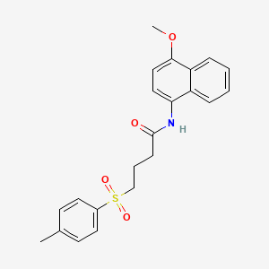N-(4-methoxynaphthalen-1-yl)-4-tosylbutanamide