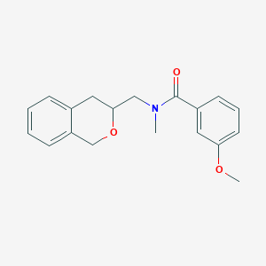 N-(isochroman-3-ylmethyl)-3-methoxy-N-methylbenzamide