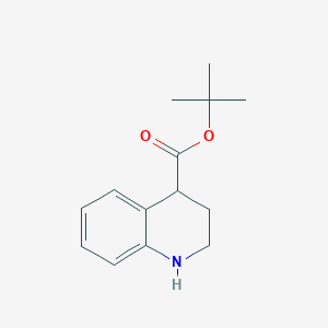 Tert-butyl 1,2,3,4-tetrahydroquinoline-4-carboxylate