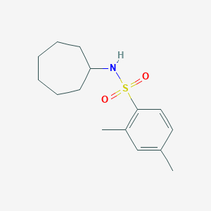N-cycloheptyl-2,4-dimethylbenzenesulfonamide