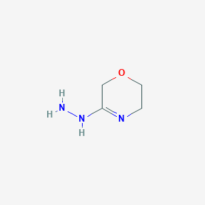 3-Hydrazinylidenemorpholine