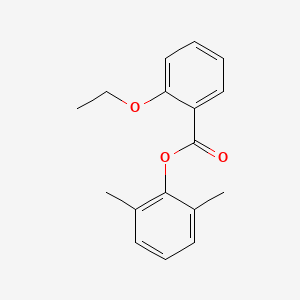 molecular formula C17H18O3 B2391900 2,6-Dimethylphenyl 2-ethoxybenzoate CAS No. 448253-98-3