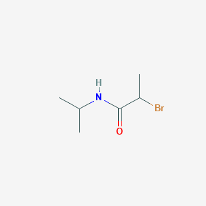 molecular formula C6H12BrNO B2391910 2-Bromo-N-isopropylpropanamide CAS No. 54537-46-1