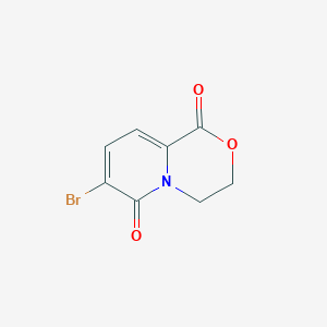 7-Bromo-3,4-dihydropyrido[2,1-c][1,4]oxazine-1,6-dione