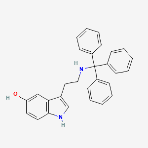 3-[2-(tritylamino)ethyl]-1H-indol-5-ol