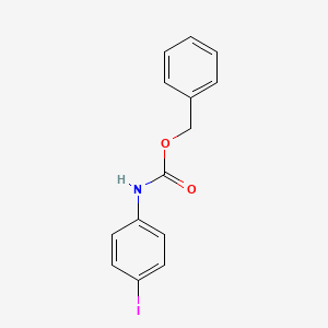 molecular formula C14H12INO2 B2392027 N-(4-碘苯基)甲酰苯甲酯 CAS No. 93298-14-7