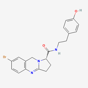 molecular formula C20H20BrN3O2 B2392041 NMDAR antagonist 1 CAS No. 2220162-06-9