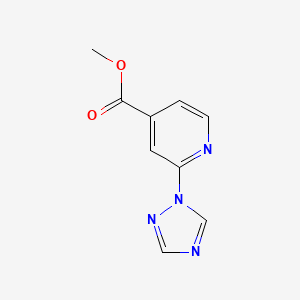 Methyl 2-(1H-1,2,4-triazol-1-yl)isonicotinate