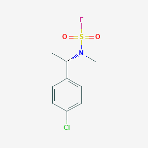 N-[(1S)-1-(4-Chlorophenyl)ethyl]-N-methylsulfamoyl fluoride