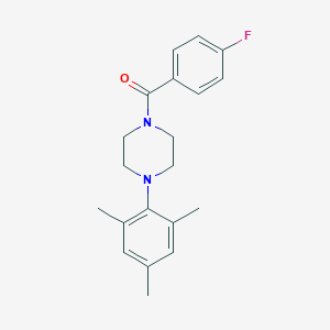 1-(4-Fluorobenzoyl)-4-mesitylpiperazine