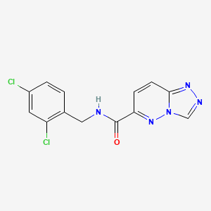 N-[(2,4-dichlorophenyl)methyl]-[1,2,4]triazolo[4,3-b]pyridazine-6-carboxamide