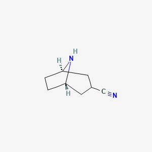 (1R,5S)-8-Azabicyclo[3.2.1]octane-3-carbonitrile