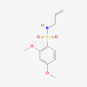 molecular formula C11H15NO4S B239221 N-allyl-2,4-dimethoxybenzenesulfonamide 