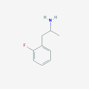 molecular formula C9H12FN B239227 2-氟安非他命 CAS No. 1716-60-5