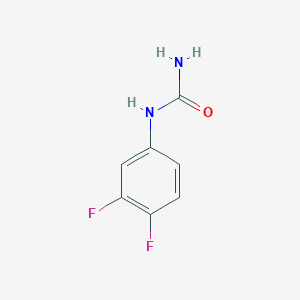 molecular formula C7H6F2N2O B2392329 N-(3,4-二氟苯基)脲 CAS No. 263554-12-7