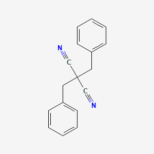 molecular formula C17H14N2 B2392376 2,2-Dibenzylpropanedinitrile CAS No. 3779-31-5