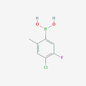 4-Chloro-5-fluoro-2-methylphenylboronic acid