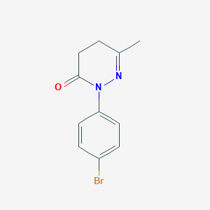B2392406 2-(4-bromophenyl)-6-methyl-4,5-dihydropyridazin-3(2H)-one CAS No. 99853-01-7