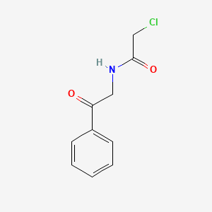 2-chloro-N-(2-oxo-2-phenylethyl)acetamide