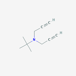 2-methyl-N,N-bis(prop-2-ynyl)propan-2-amine