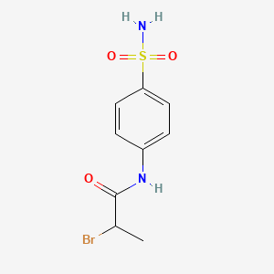 N-[4-(Aminosulfonyl)phenyl]-2-bromopropanamide