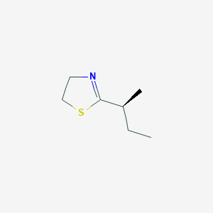 molecular formula C7H13NS B2392449 2-[(1S)-1-甲基丙基]-4,5-二氢-1,3-噻唑 CAS No. 250359-27-4