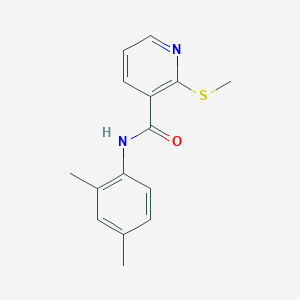 N-(2,4-dimethylphenyl)-2-(methylthio)nicotinamide