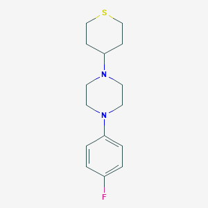 1-(4-Fluorophenyl)-4-(thian-4-yl)piperazine