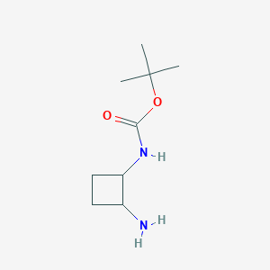 tert-butyl N-(2-aminocyclobutyl)carbamate