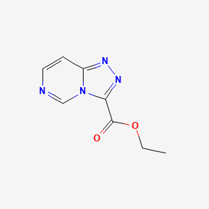 Ethyl [1,2,4]triazolo[4,3-c]pyrimidine-3-carboxylate