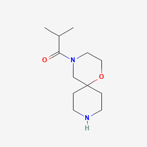 2-Methyl-1-(1-oxa-4,9-diazaspiro[5.5]undecan-4-yl)propan-1-one