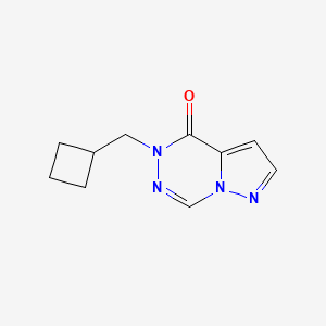 5-(Cyclobutylmethyl)pyrazolo[1,5-d][1,2,4]triazin-4-one