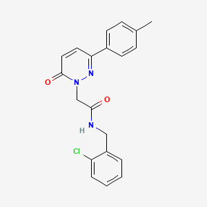 N-(2-chlorobenzyl)-2-[3-(4-methylphenyl)-6-oxopyridazin-1(6H)-yl]acetamide