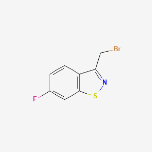 3-(bromomethyl)-6-fluorobenzo[d]isothiazole